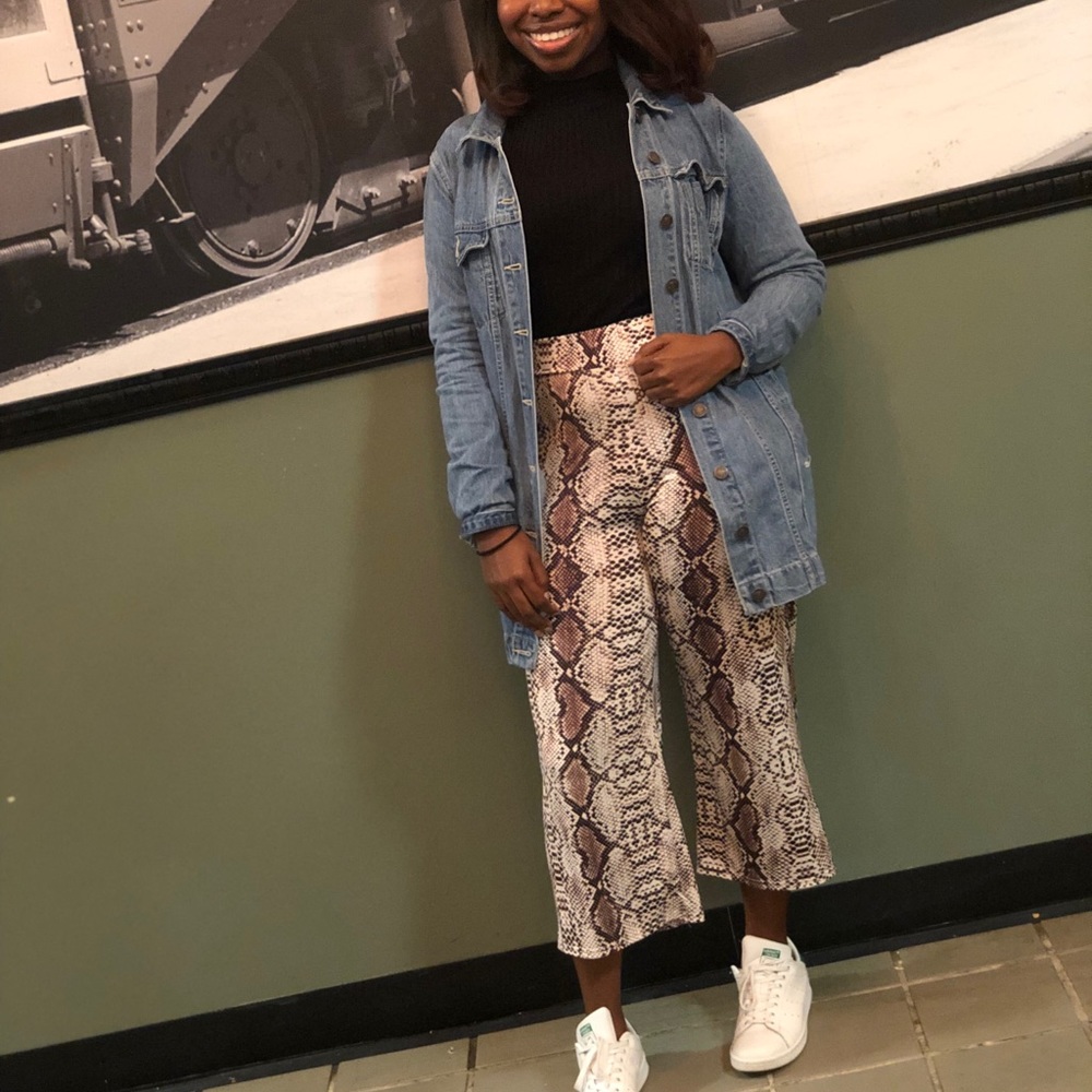 Boohoo Snakeskin Pants - Picture 3 of 3